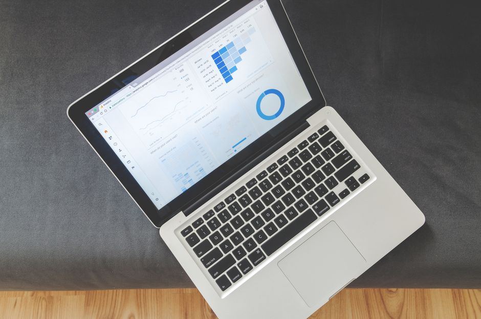 Marketing analytics dashboard showing campaign performance metrics